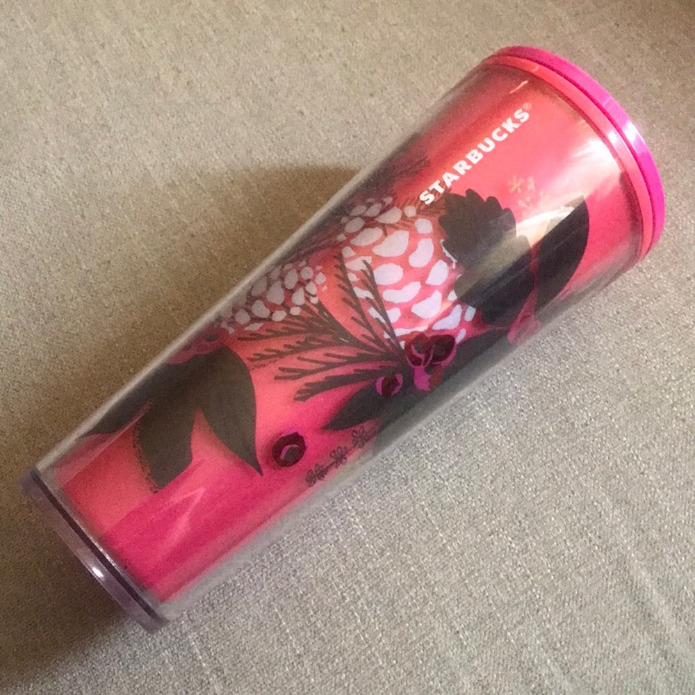 Starbucks Pinecone Print 24 Ounce Color Change Tumbler